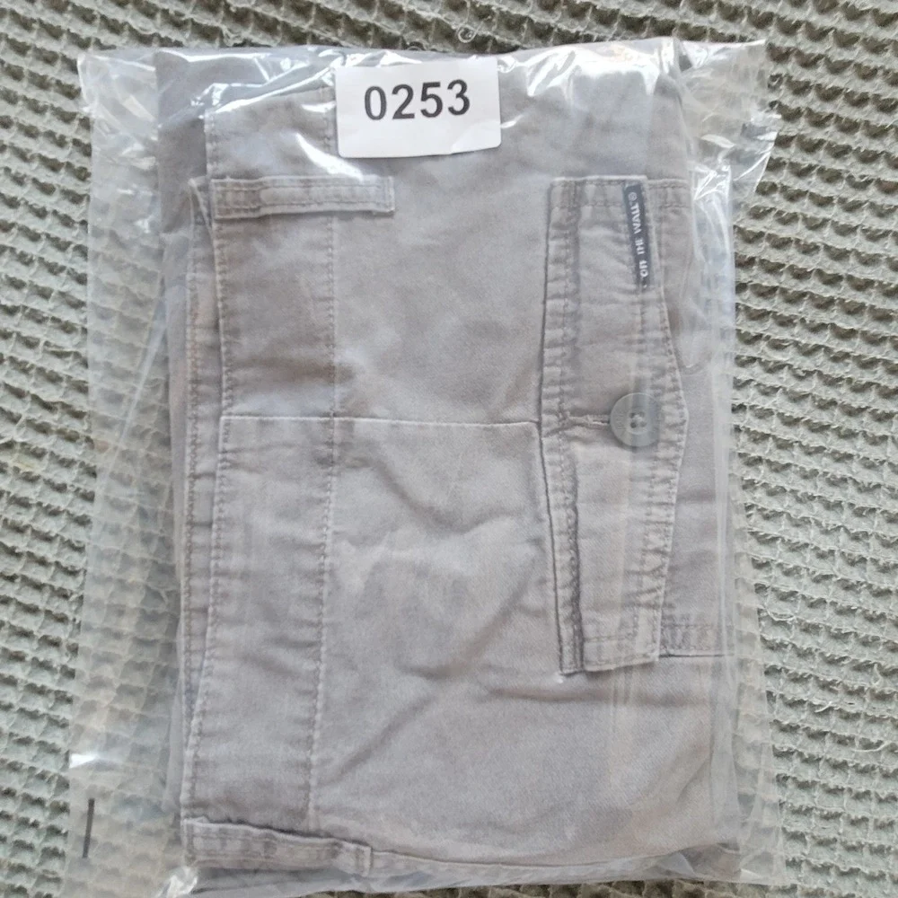 Vans Chino Shorts Mens 38 Grey Cotton Twill‎ Classic Skater Casual Outdoor Surf
